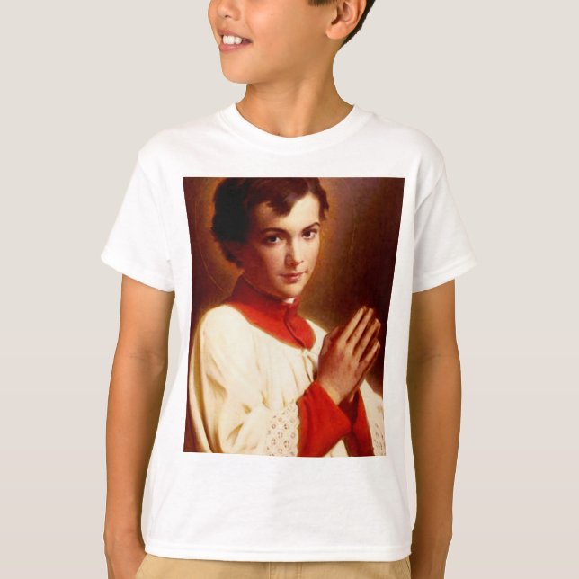 Sankta Dominicus Savio T Shirt (Framsida)