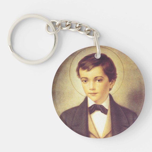 Sankta Dominik Savio elev till John Bosco (Framsidan)