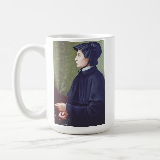 Sankta Elizabeth Ann Seton Kaffemugg (Vänster)