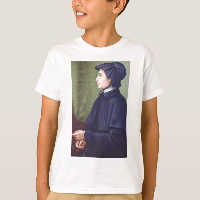 Sankta Elizabeth Ann Seton T Shirt (Framsida)