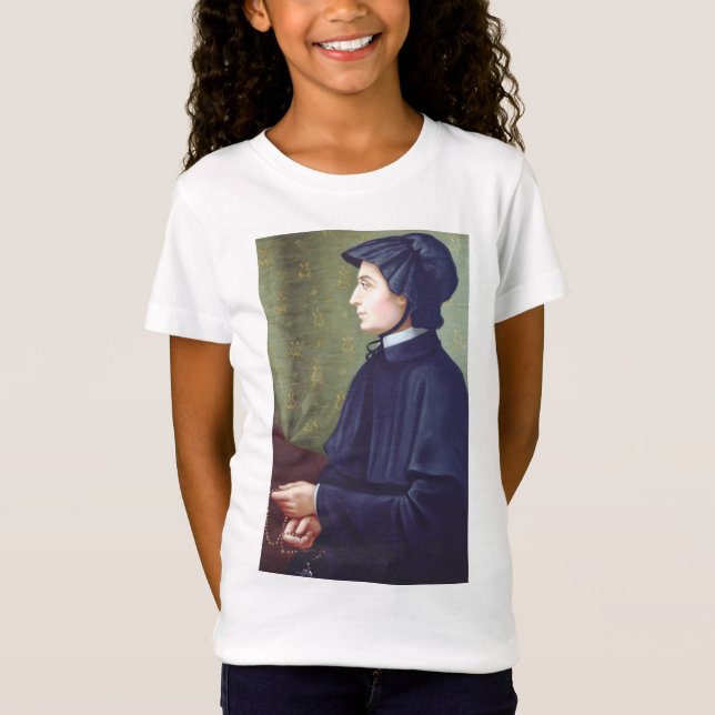 Sankta Elizabeth Ann Seton T Shirt (Framsida)