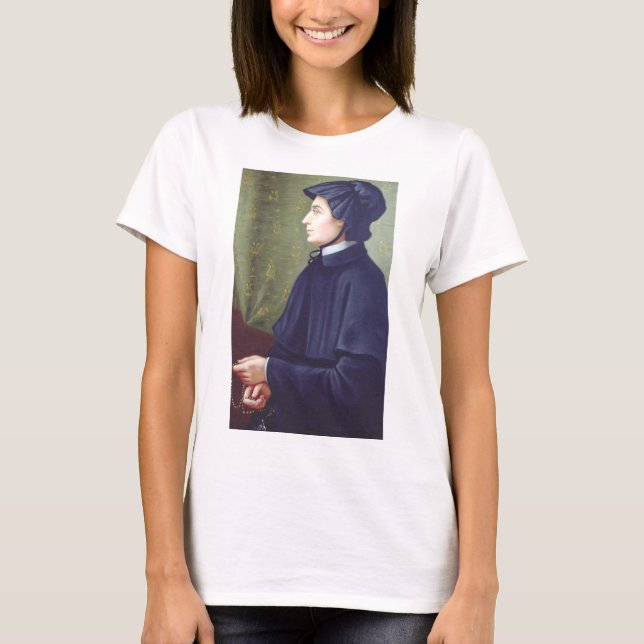 Sankta Elizabeth Ann Seton T Shirt (Framsida)