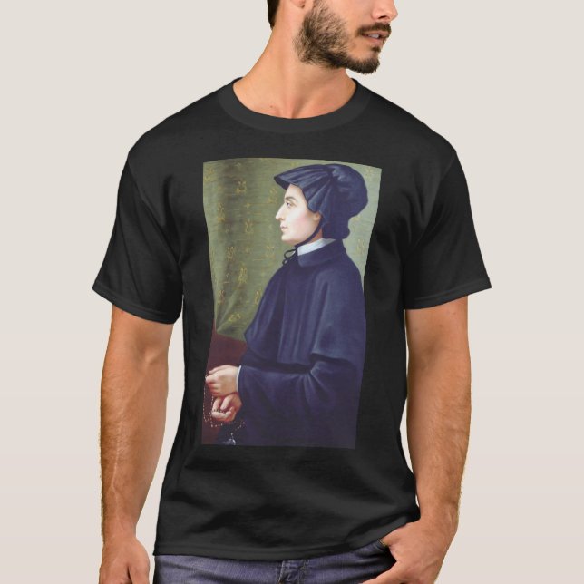 Sankta Elizabeth Ann Seton T Shirt (Framsida)