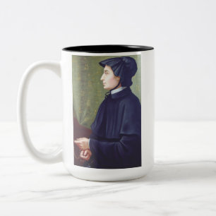 Sankta Elizabeth Ann Seton Två-Tonad Mugg