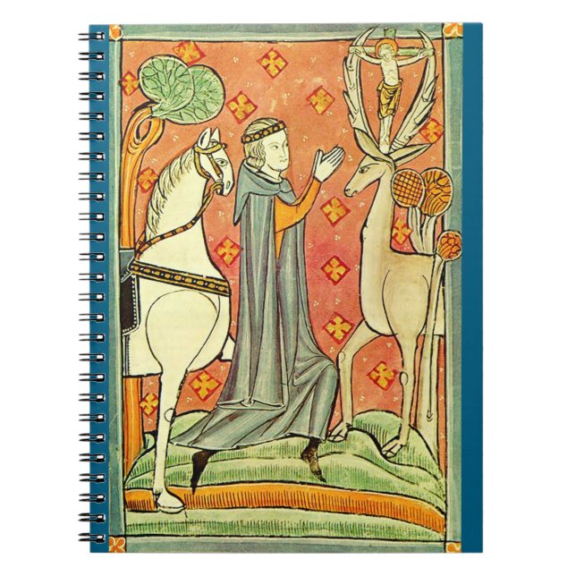 Sankta Eustachius apostel i Ardennerna Anteckningsbok (Framsidan)
