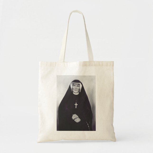Sankta Faustina Kowalska  Tygkasse (Framsidan)