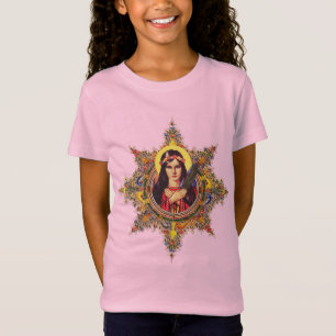 Sankta Filomena Premium Lysande Jungfru Konst T Shirt