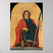 Sankta Florian, Francesco del Cossa Finkonstplakat