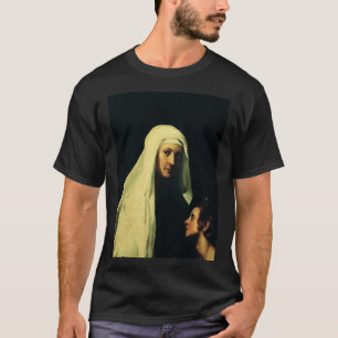 Sankta Franciska av Rom Guardian Angel Finkonst T Shirt