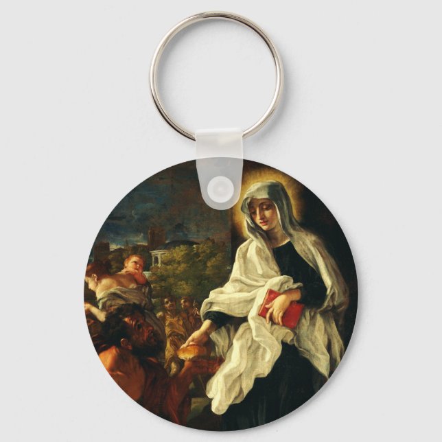 Sankta Franciska av Rom Nyckelring (Framsida)