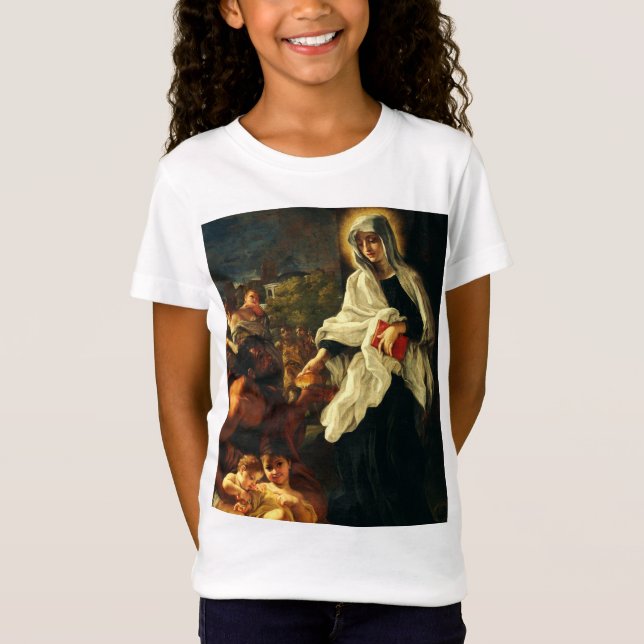 Sankta Franciska av Rom T Shirt (Framsida)