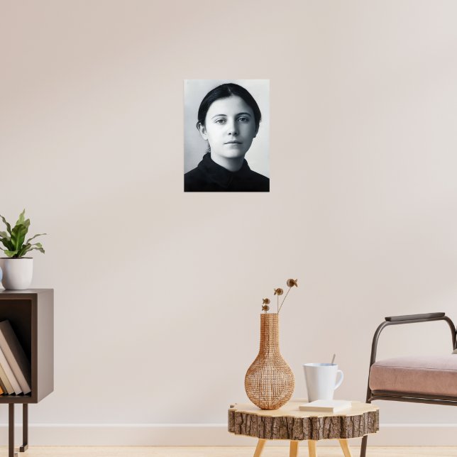 Sankta Gemma Galgani Poster (Vardagsrum 3)
