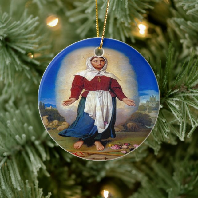 Sankta Germaine Cousin av Pibrac Julgransprydnad Keramik (Träd)