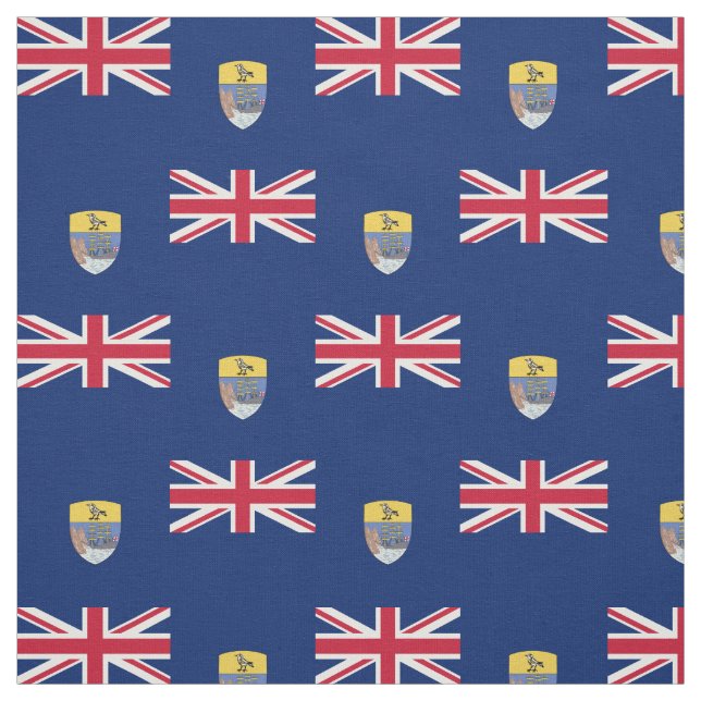  Sankta Helenas flagga Tyg (Provkarta)