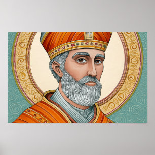 Sankta Hilarius av Poitiers: Lärare i gudomlig san Poster