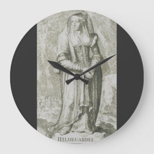 Sankta Hildegard av Bingen Medeltida mystisk konst Stor Klocka