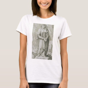 Sankta Hildegard av Bingen Medeltida Mystisk Konst T Shirt