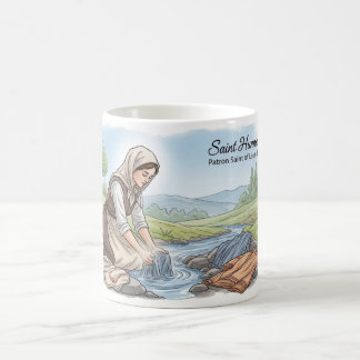 Sankta Hunna- Laundryns skyddshelgon  Kaffemugg