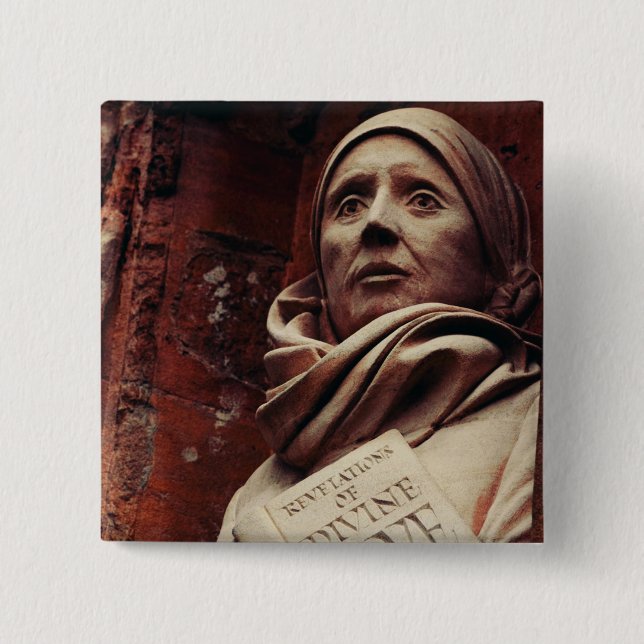 Sankta Julian av Norwich Knapp (Framsida)