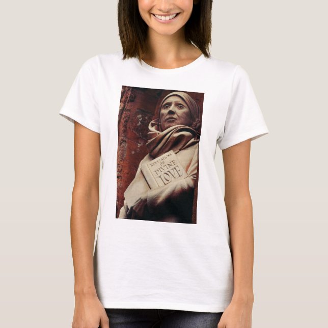 Sankta Juliana av Norwich T Shirt (Framsida)
