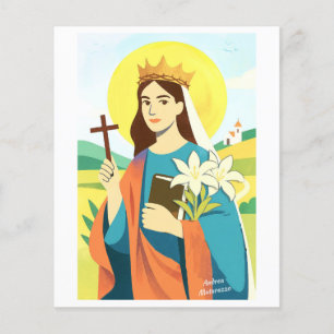 Sankta Katarina av Siena Flygblad