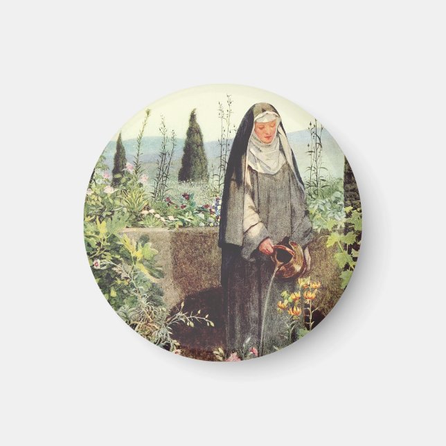 Sankta Katarina av Siena Magnet (Framsidan)