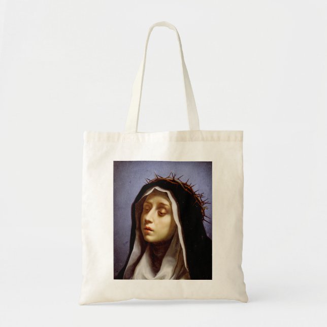 Sankta Katarina av Siena Tygkasse (Framsidan)