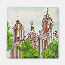 Sankta Katarina kyrka, Vilnius, Litauen