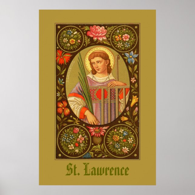 Sankta Laurentius av Rom (PM 04) Affisch 1 (Framsidan)