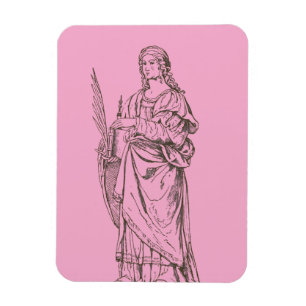 Sankta Lucia av Bernardino Luini Magnet