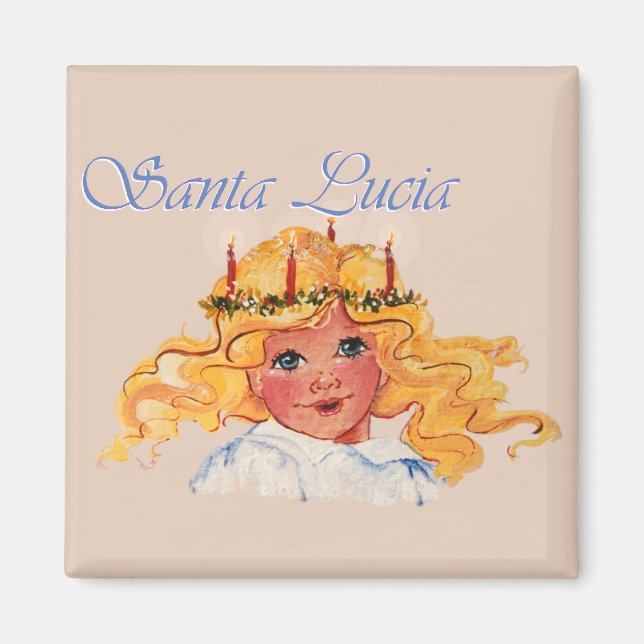 Sankta Lucia Magnet (Framsidan)