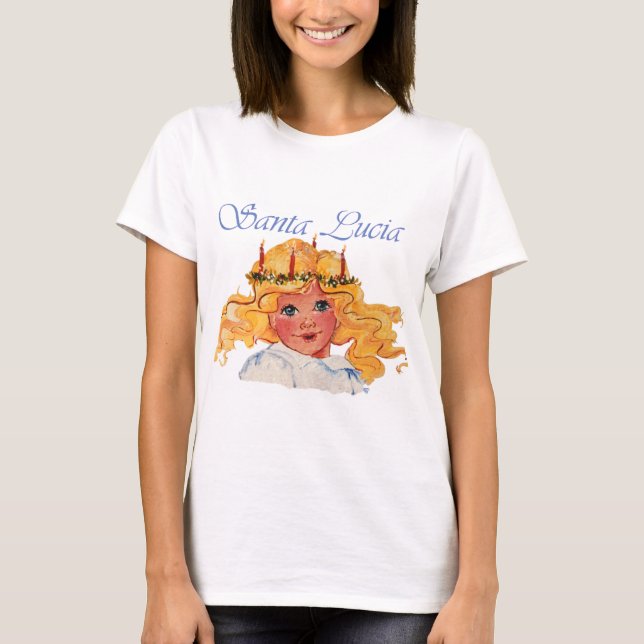 Sankta Lucia T Shirt (Framsida)