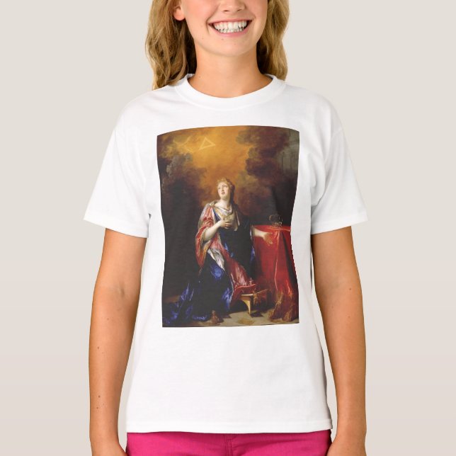Sankta Margareta av Skottland T Shirt (Framsida)