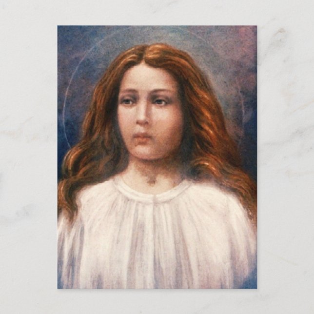 Sankta Maria Goretti jungfru martyr Vykort (Framsida)