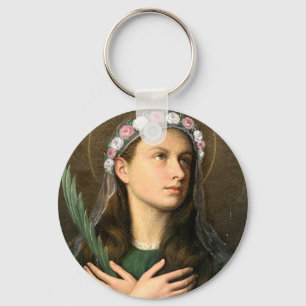Sankta Maria Goretti Nyckelring