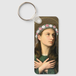 Sankta Maria Goretti Nyckelring