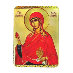 Sankta Maria Magdalena ortodox ikon Magnet