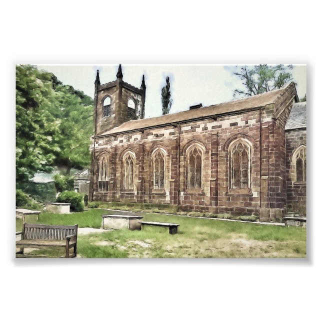 Sankta Marias kyrka, Luddenden Fototryck (Framsidan)