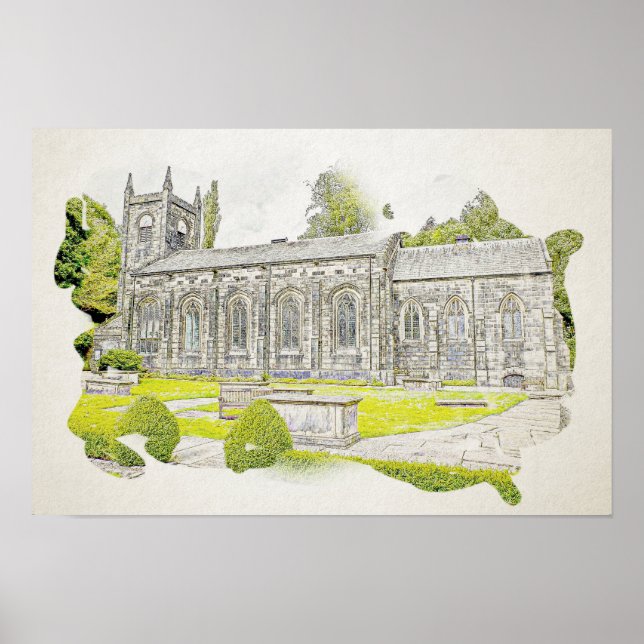Sankta Marias kyrka, Luddenden Poster (Framsidan)