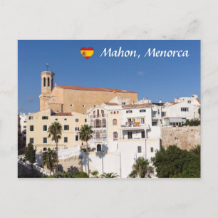 Sankta Marias kyrka - Mahon, Menorca, Spanien Vykort
