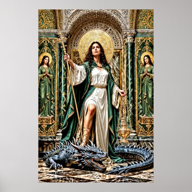 Sankta Martha härskaren Poster (Framsidan)