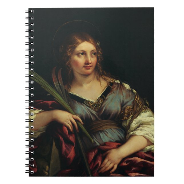 Sankta Martina av Rom av Pietro Berrettini Anteckningsbok (Framsidan)