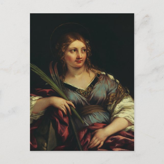 Sankta Martina av Rom av Pietro Berrettini Vykort (Framsida)
