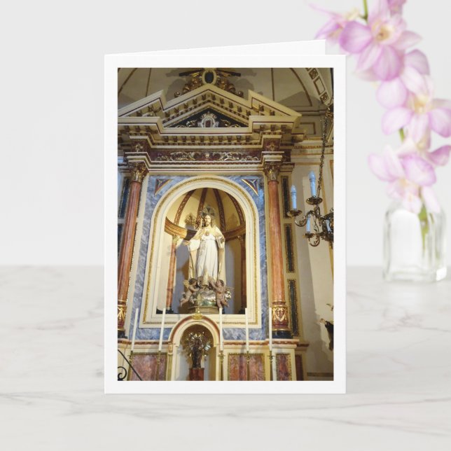 Sankta Nikolaus-kyrkan, Valencia stad, Spanien Kort (Orkide)