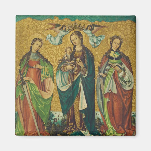 Sankta Perpetua och Felicitas Magnet (Framsidan)