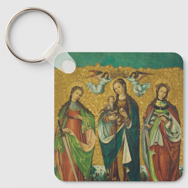 Sankta Perpetua och Felicitas Nyckelring (Framsida)