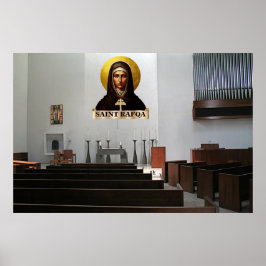 Sankta Rafqa kapell ikon Poster