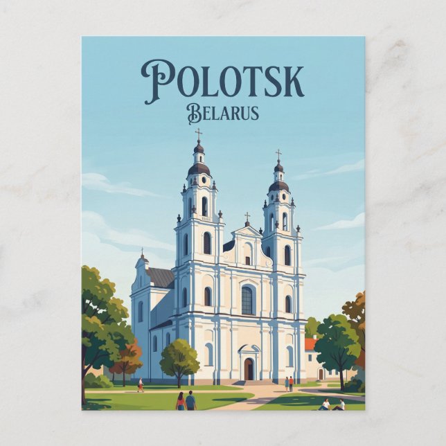 Sankta Sofia-katedralen Vitryssland Vykort (Framsida)