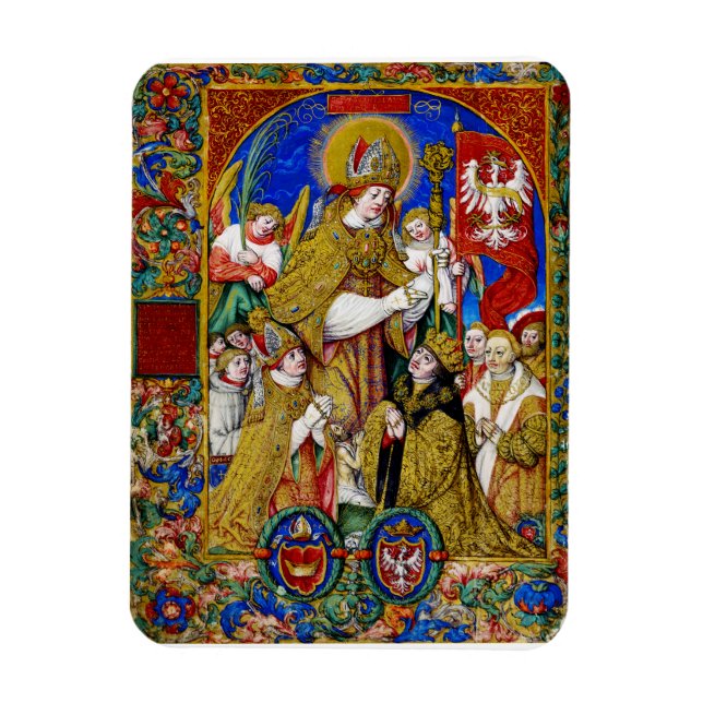 Sankta Stanislav biskop och martyr Magnet (Vertikal)