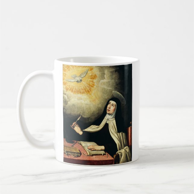 Sankta Teresa av Avila Kaffemugg (Vänster)